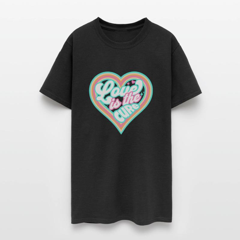 LOVE IS THE CURE (blue)