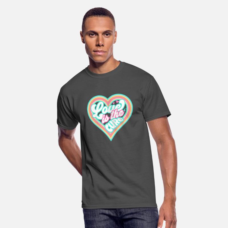 LOVE IS THE CURE (blue)