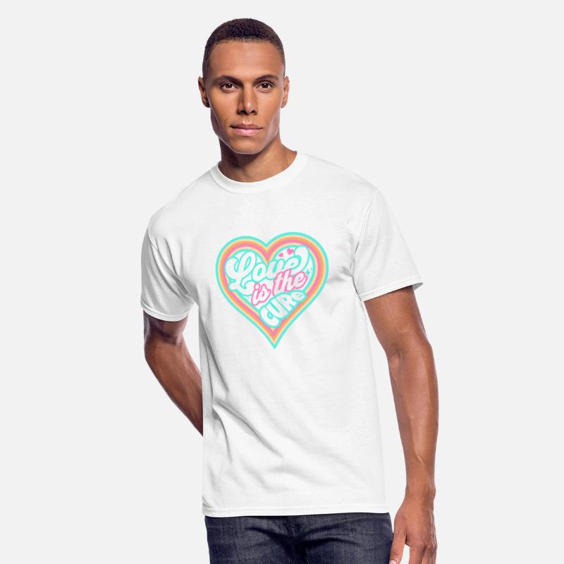 LOVE IS THE CURE (blue)