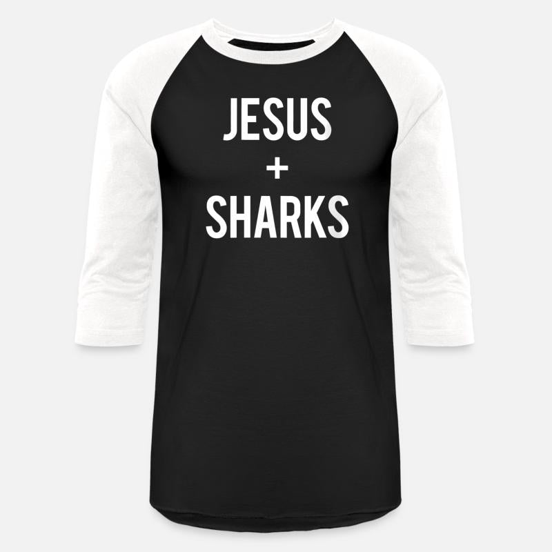 Love Jesus And Sharks Faith Cross Quote Christian