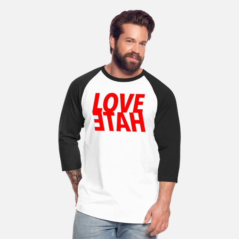 LOVE over HATE positive vibe peace message no war