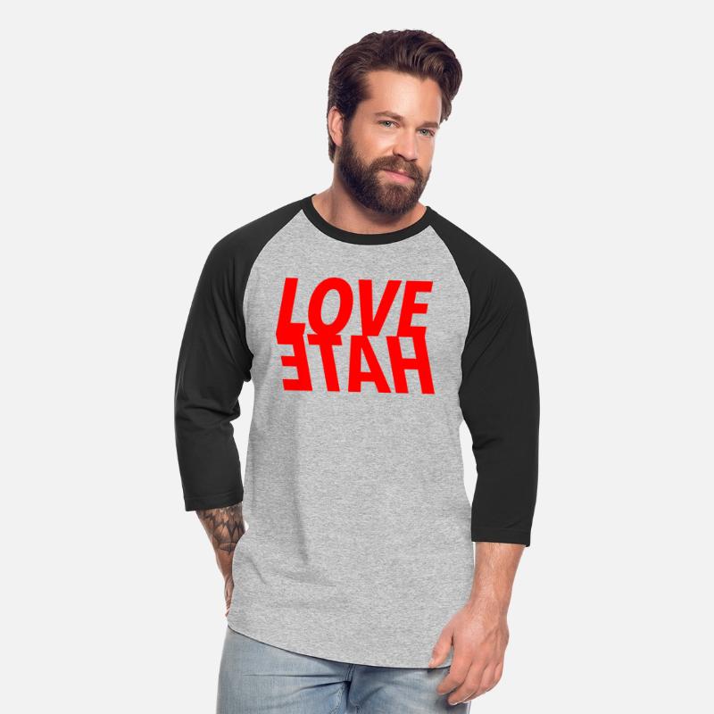 LOVE over HATE positive vibe peace message no war