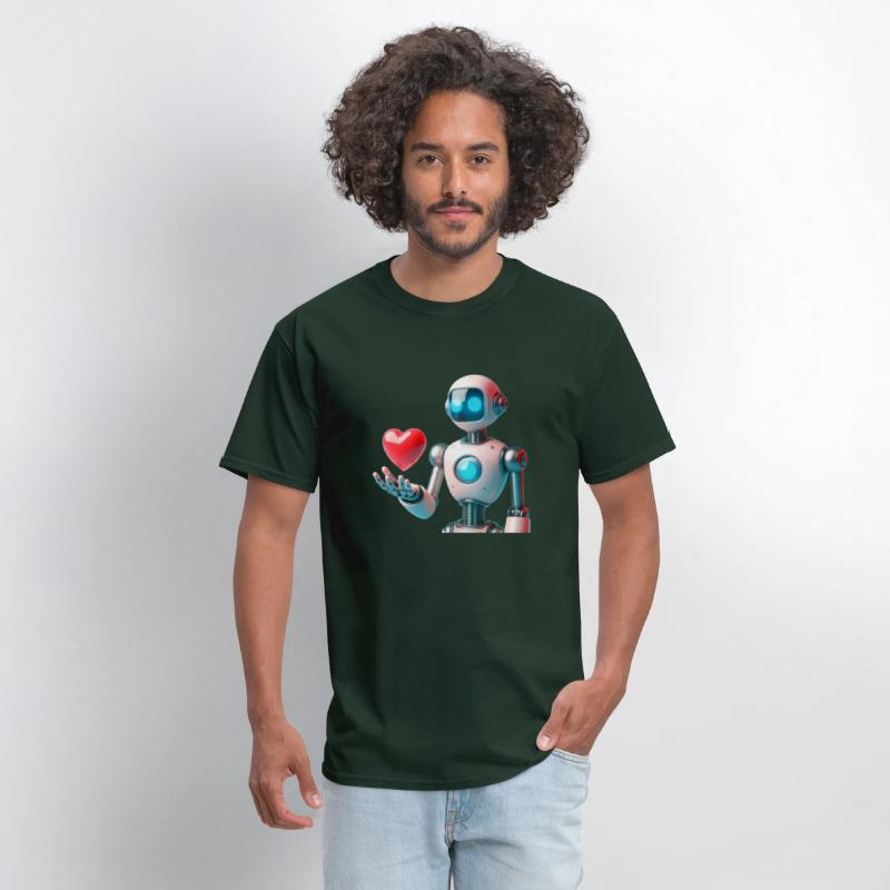 Love robot, Digital Art, Art Of The Future, Sci-Fi
