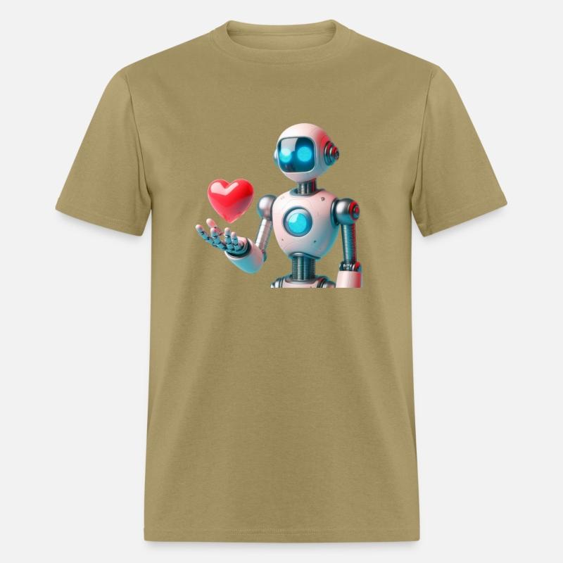 Love robot, Digital Art, Art Of The Future, Sci-Fi