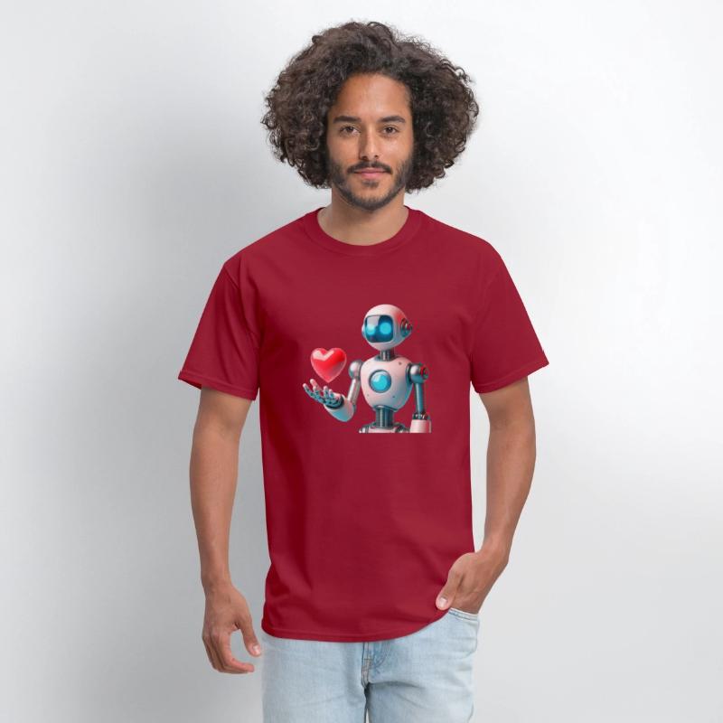 Love robot, Digital Art, Art Of The Future, Sci-Fi