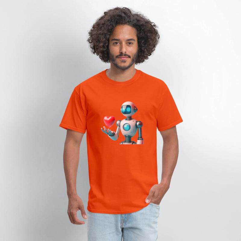 Love robot, Digital Art, Art Of The Future, Sci-Fi