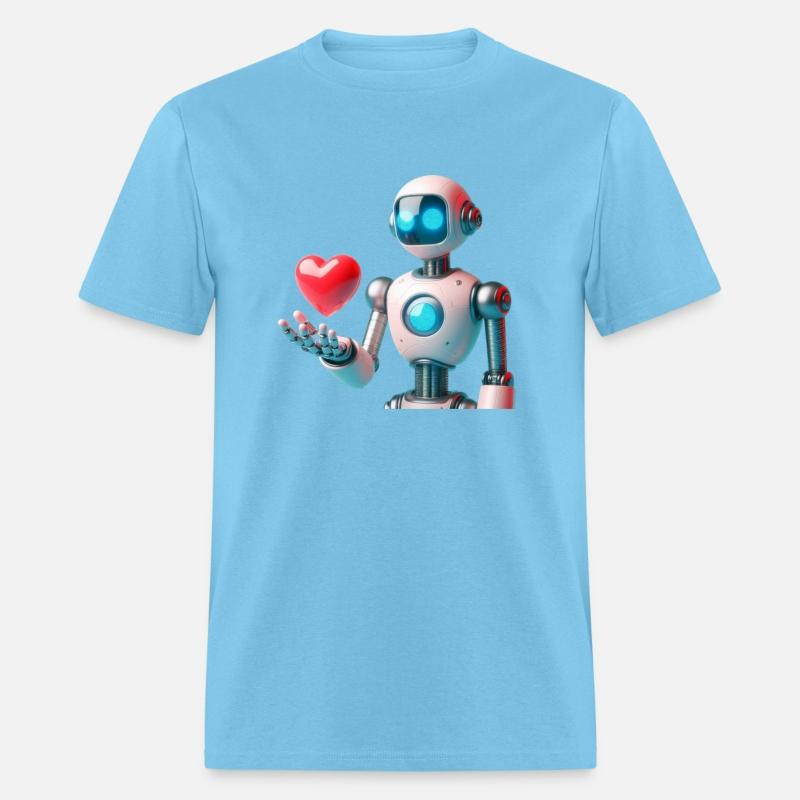 Love robot, Digital Art, Art Of The Future, Sci-Fi