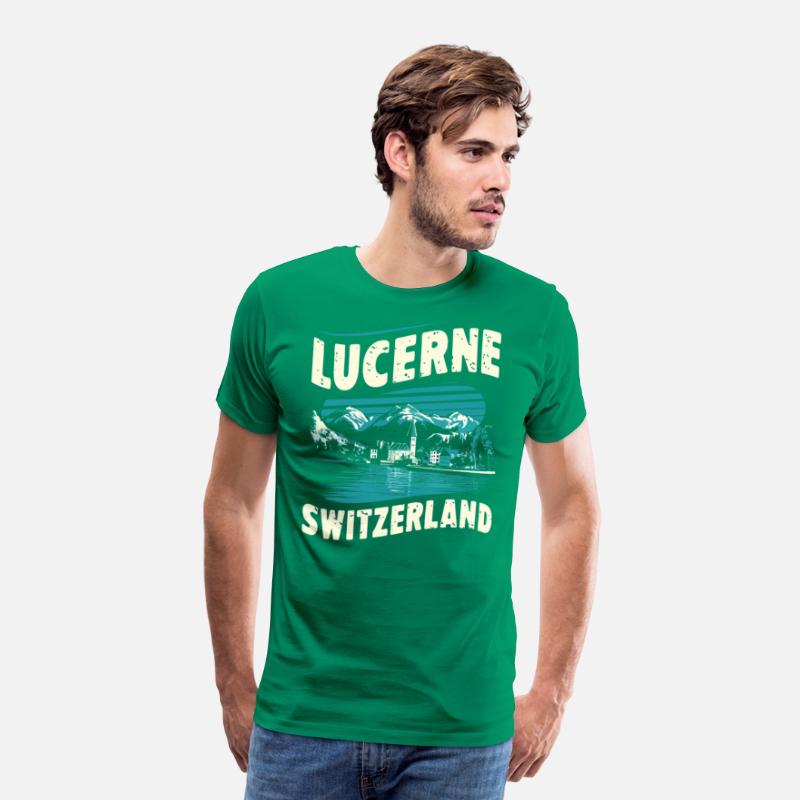 Lucerne Switzerland Souvenir Scenic Mountains