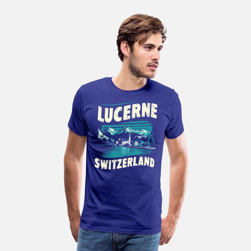 Lucerne Switzerland Souvenir Scenic Mountains