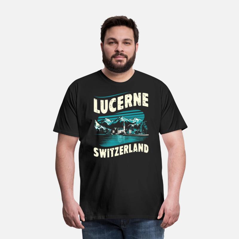 Lucerne Switzerland Souvenir Scenic Mountains