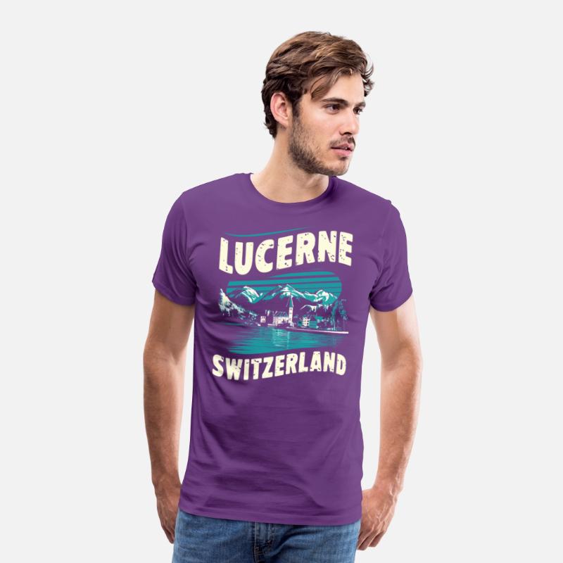 Lucerne Switzerland Souvenir Scenic Mountains
