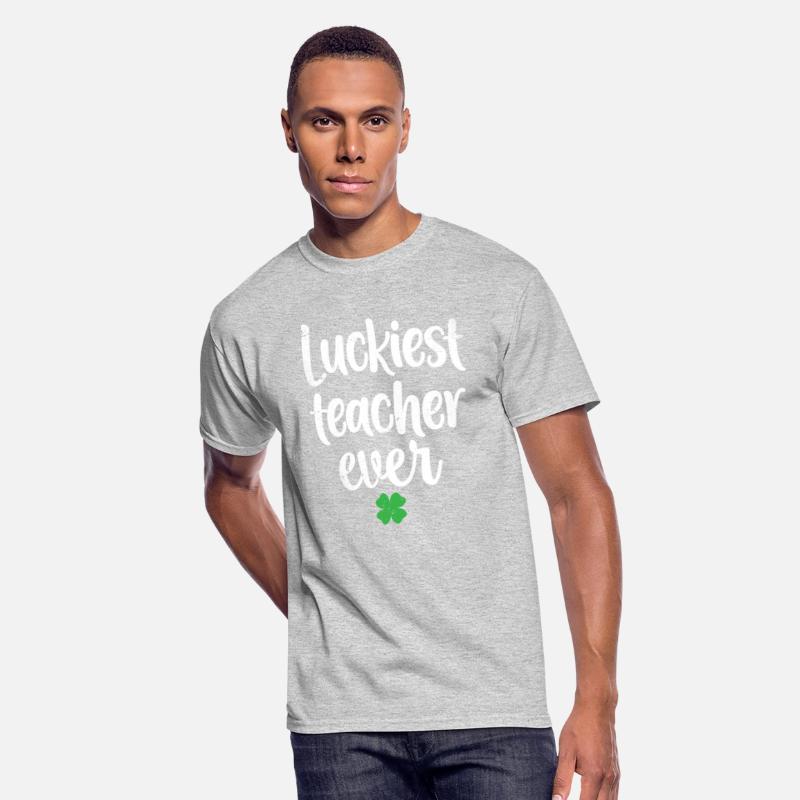 Luckiest Teacher Ever St Patricks Day Clover