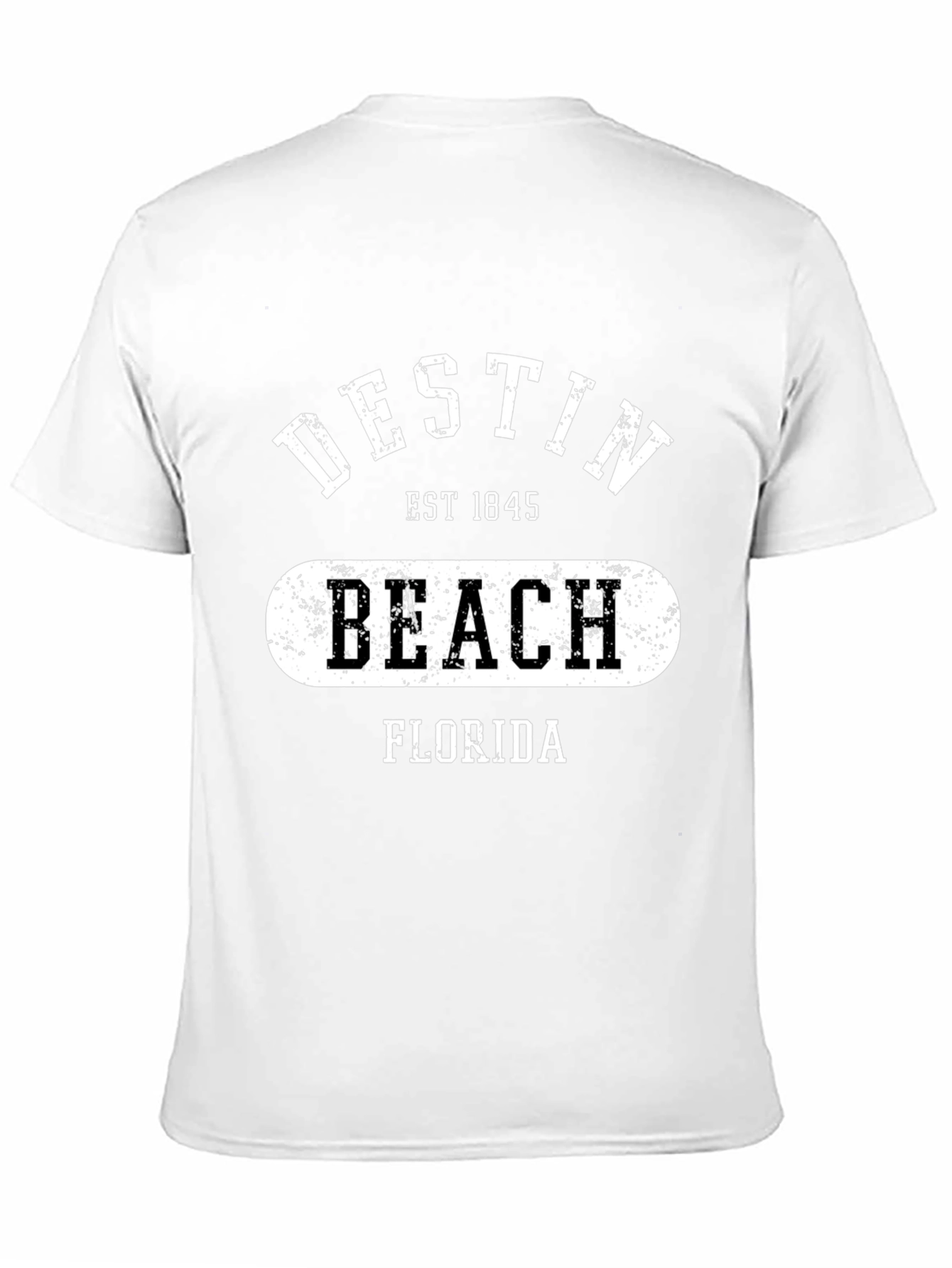 Destin Beach Florida Black T-Shirt