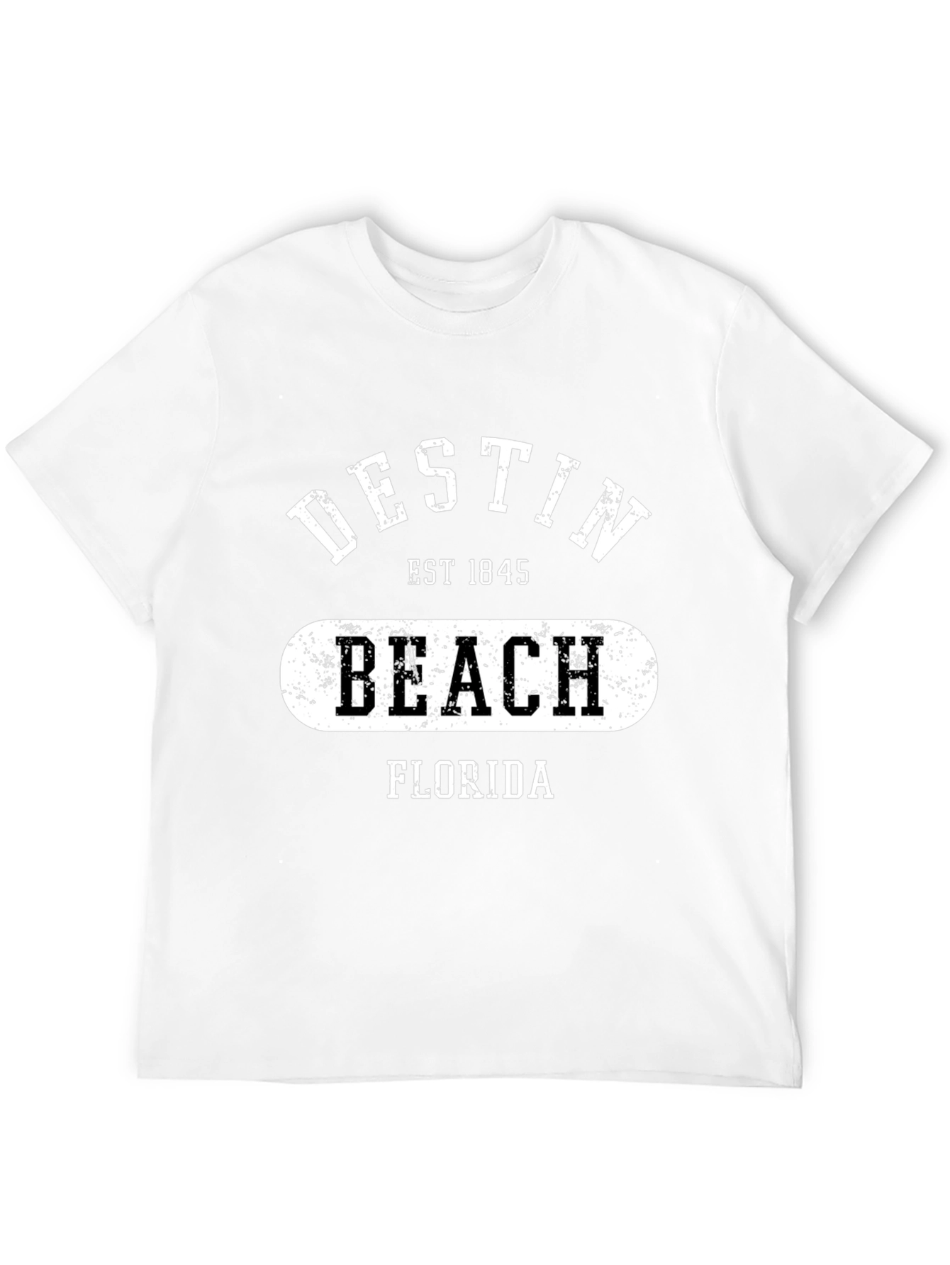 Destin Beach Florida Black T-Shirt