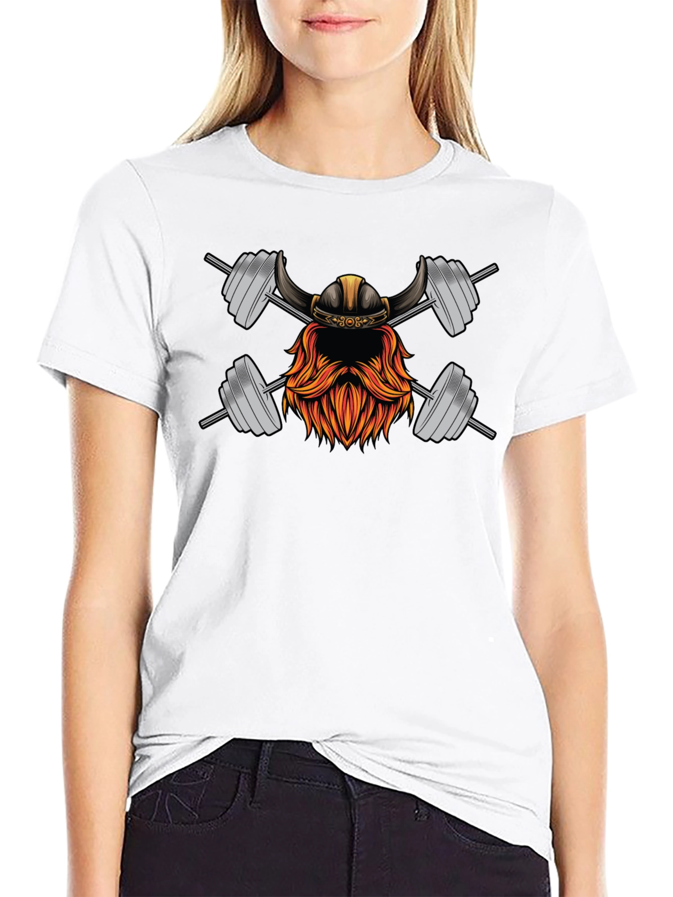 Viking Gym Warrior Black T-Shirt