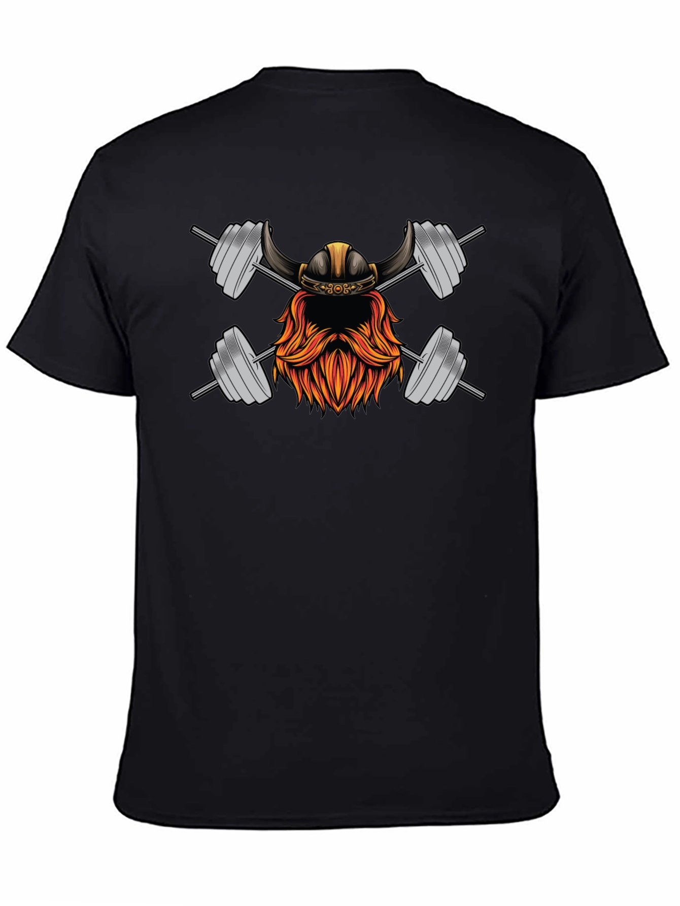 Viking Gym Warrior Black T-Shirt
