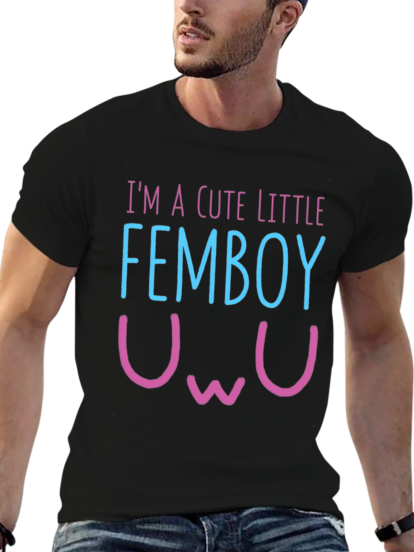 Cute Femboy Graphic Tee