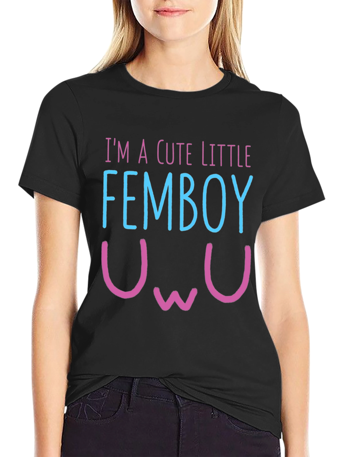Cute Femboy Graphic Tee