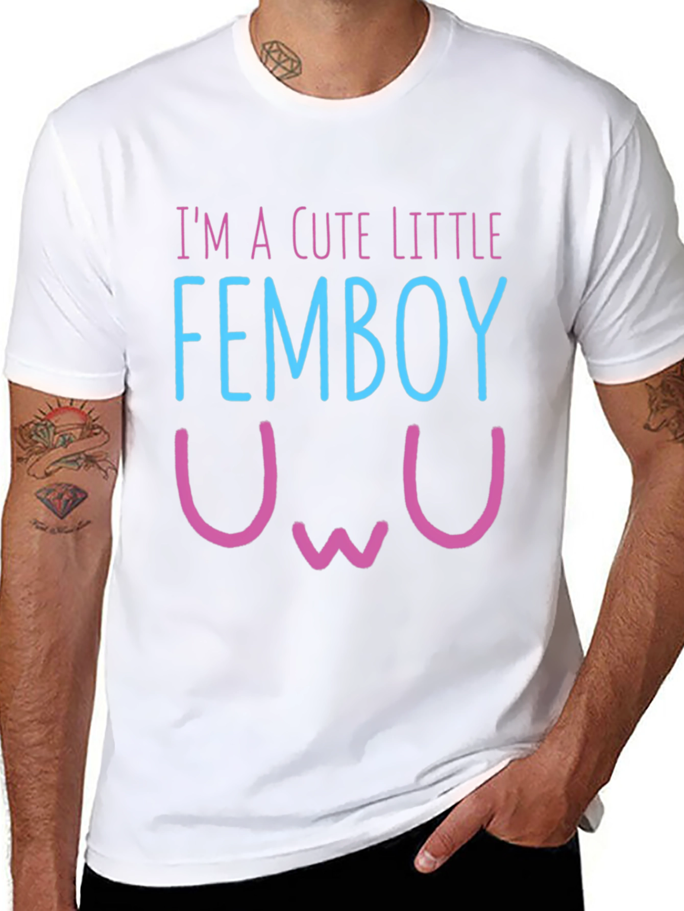Cute Femboy Graphic Tee