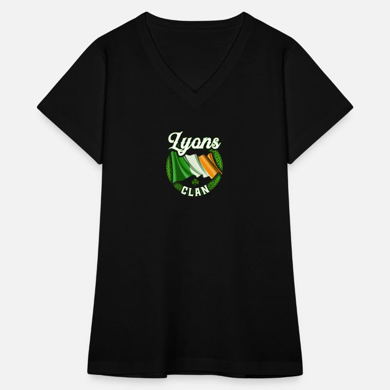 Lyons Surname Irish Last Name Ireland Flag