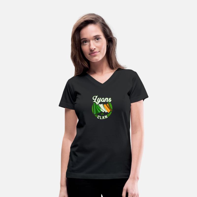 Lyons Surname Irish Last Name Ireland Flag