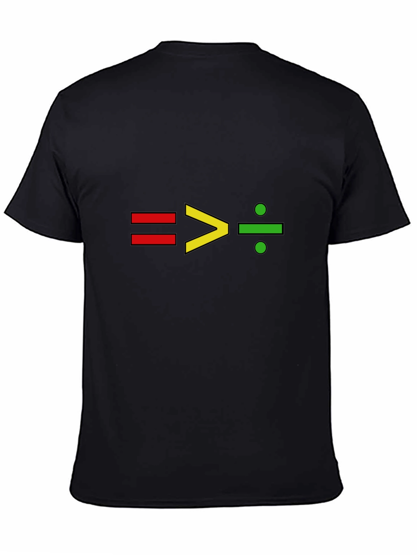 Equality Math T-Shirt - Black Graphic Tee