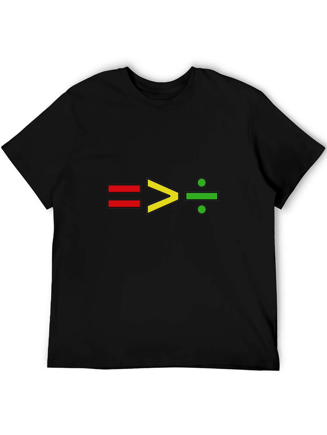 Equality Math T-Shirt - Black Graphic Tee