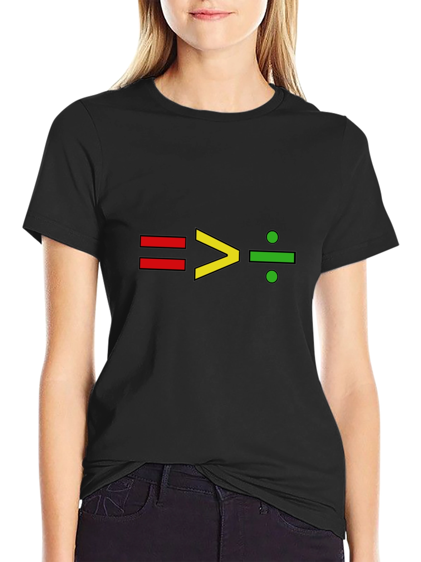 Equality Math T-Shirt - Black Graphic Tee