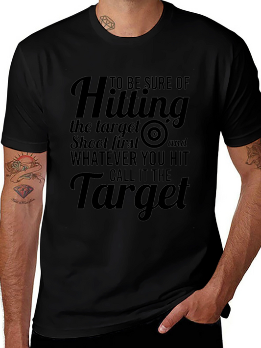 Humorous Target Shooting T-Shirt