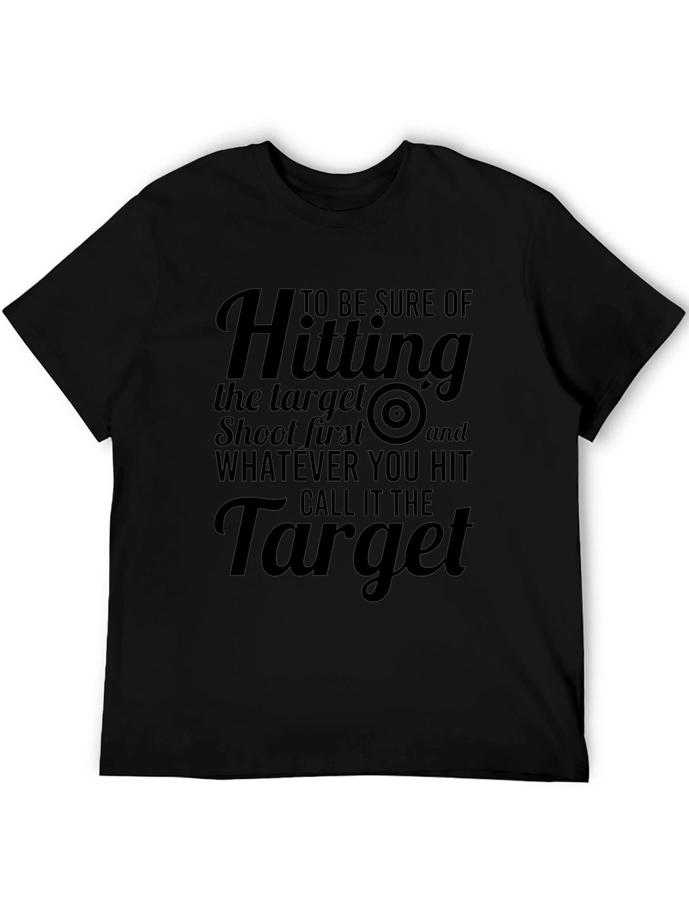 Humorous Target Shooting T-Shirt