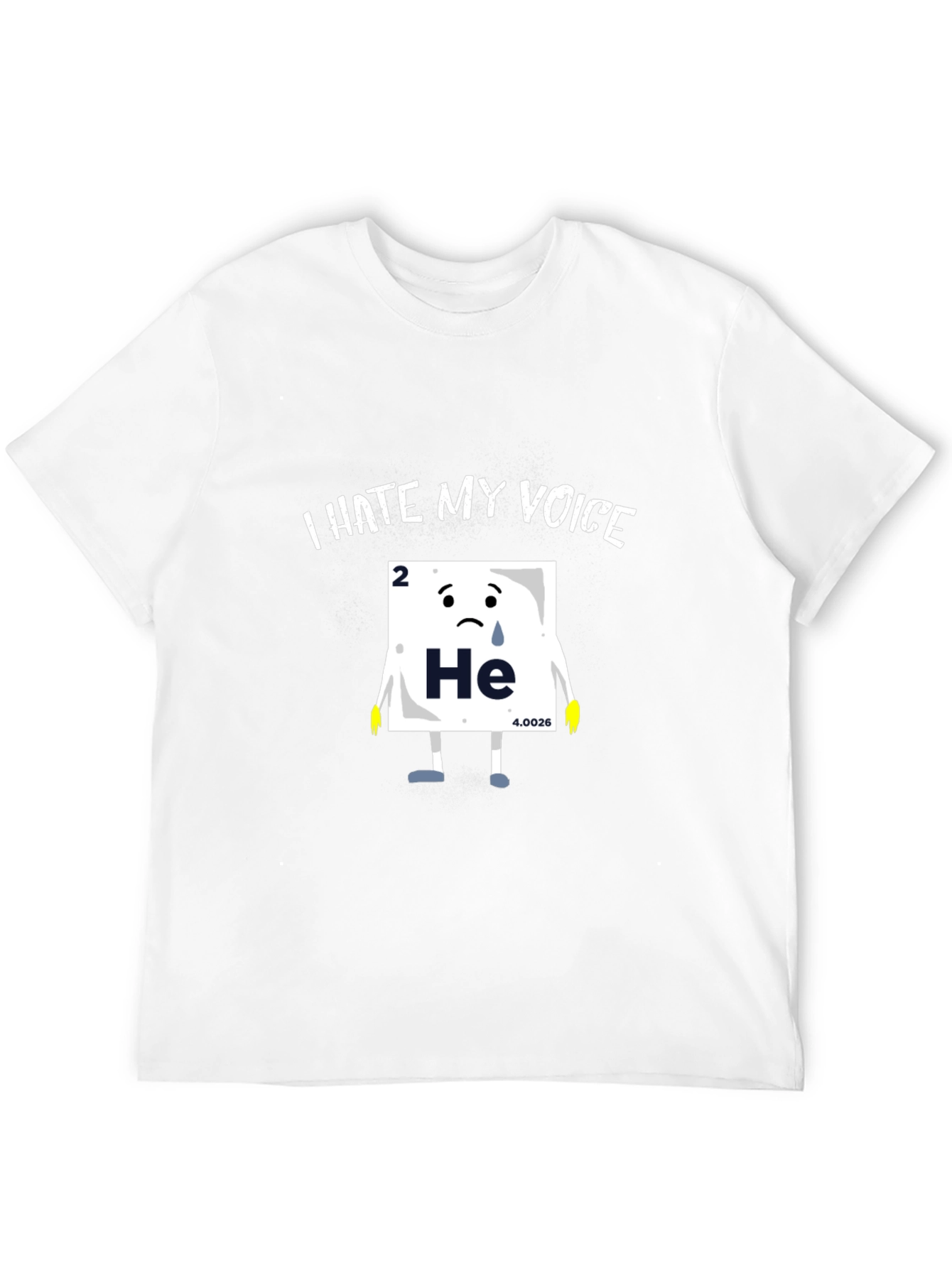 I Hate My Voice Helium Chemistry T-Shirt