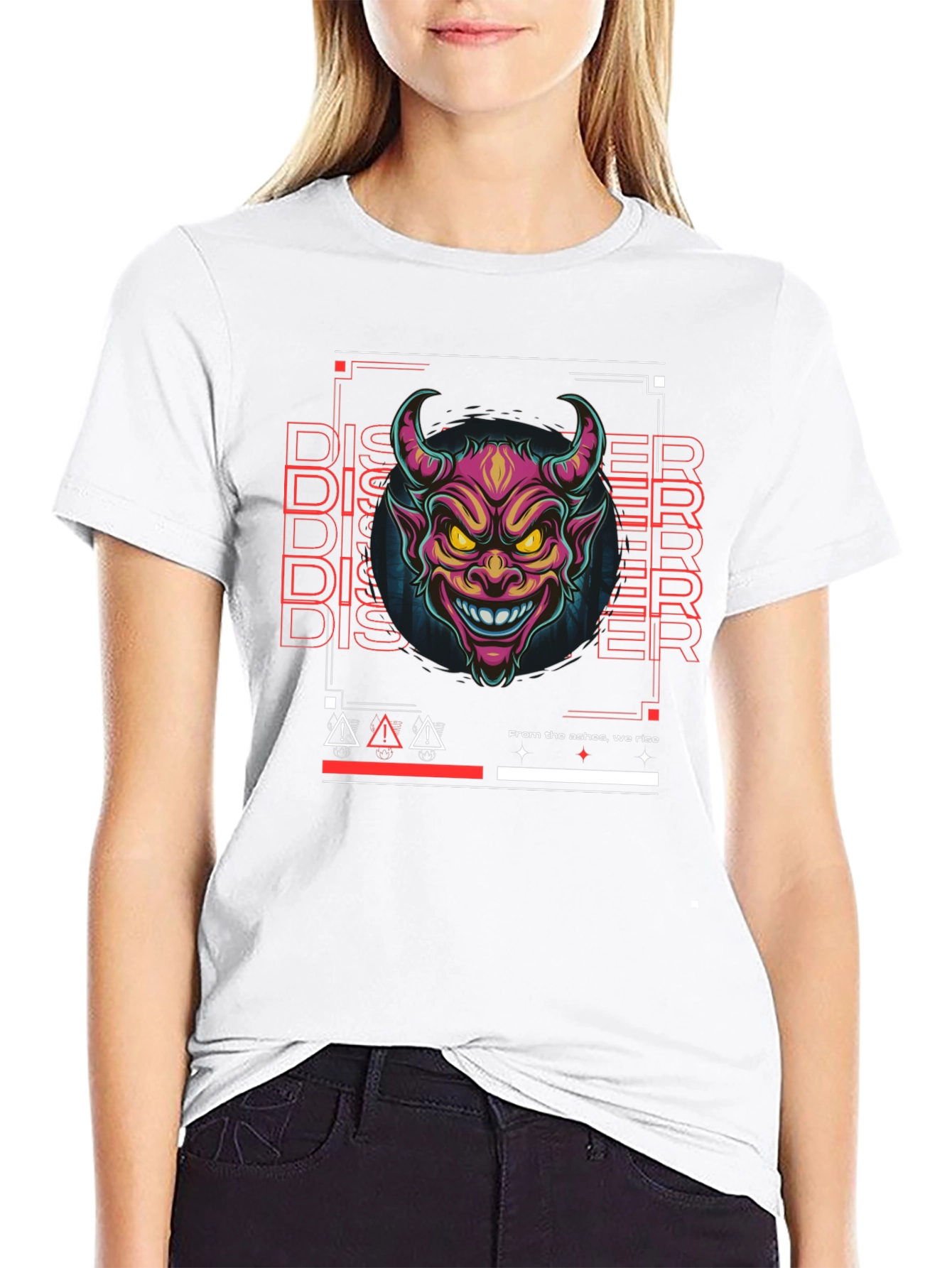 Disorder Devil Graphic Tee - Rise From Ashes