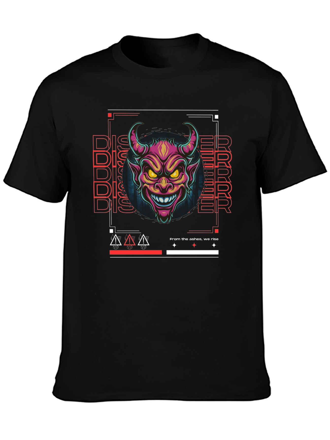 Disorder Devil Graphic Tee - Rise From Ashes