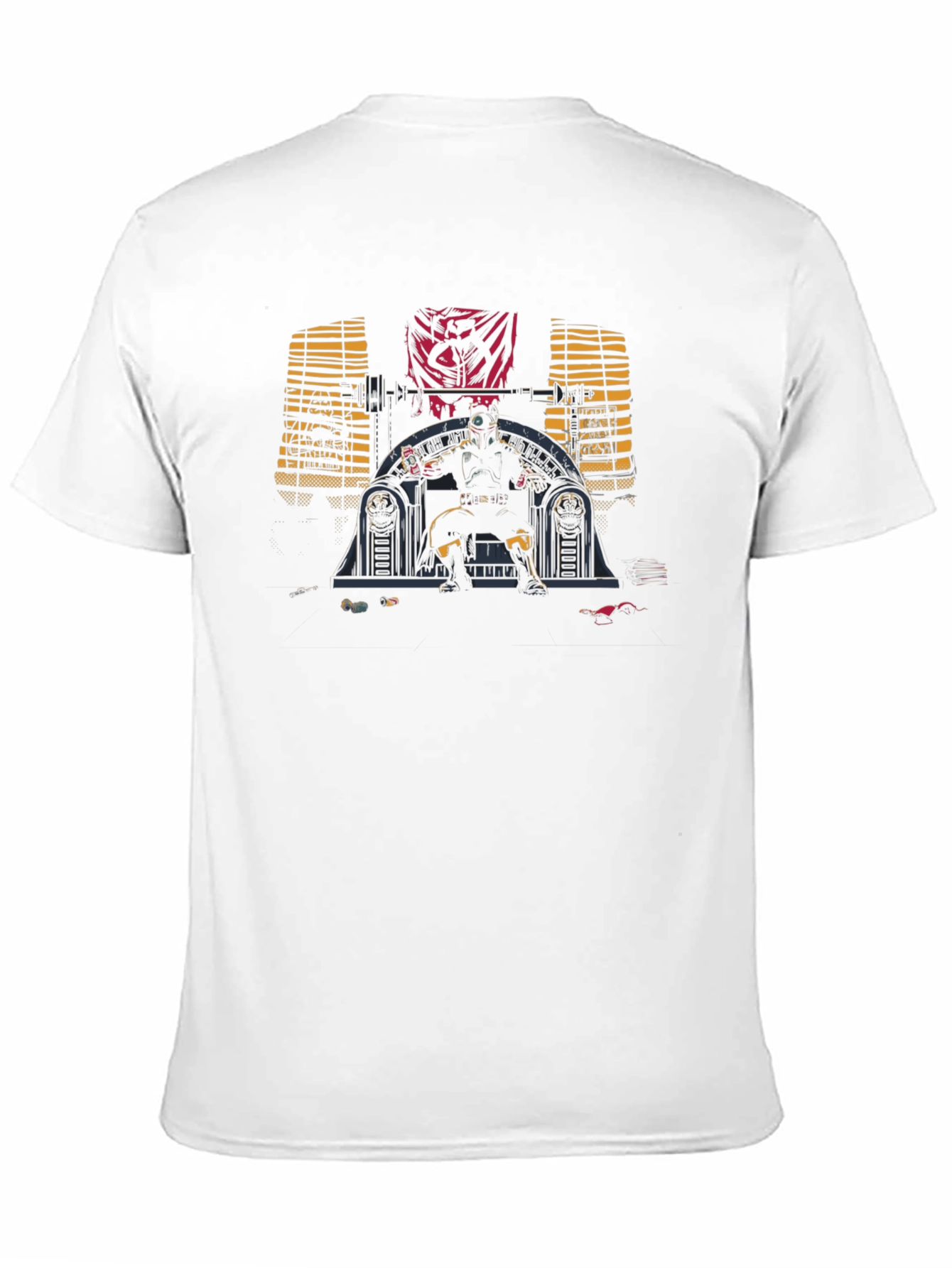Retro Sci-Fi Throne T-Shirt