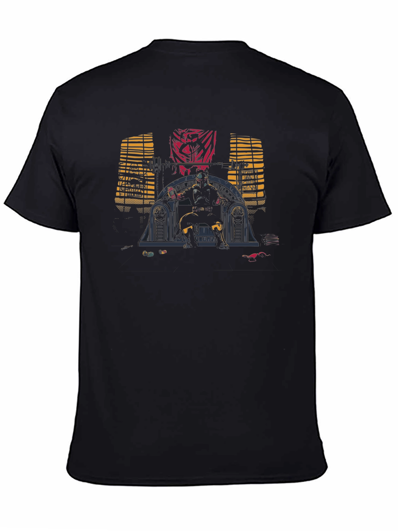 Retro Sci-Fi Throne T-Shirt