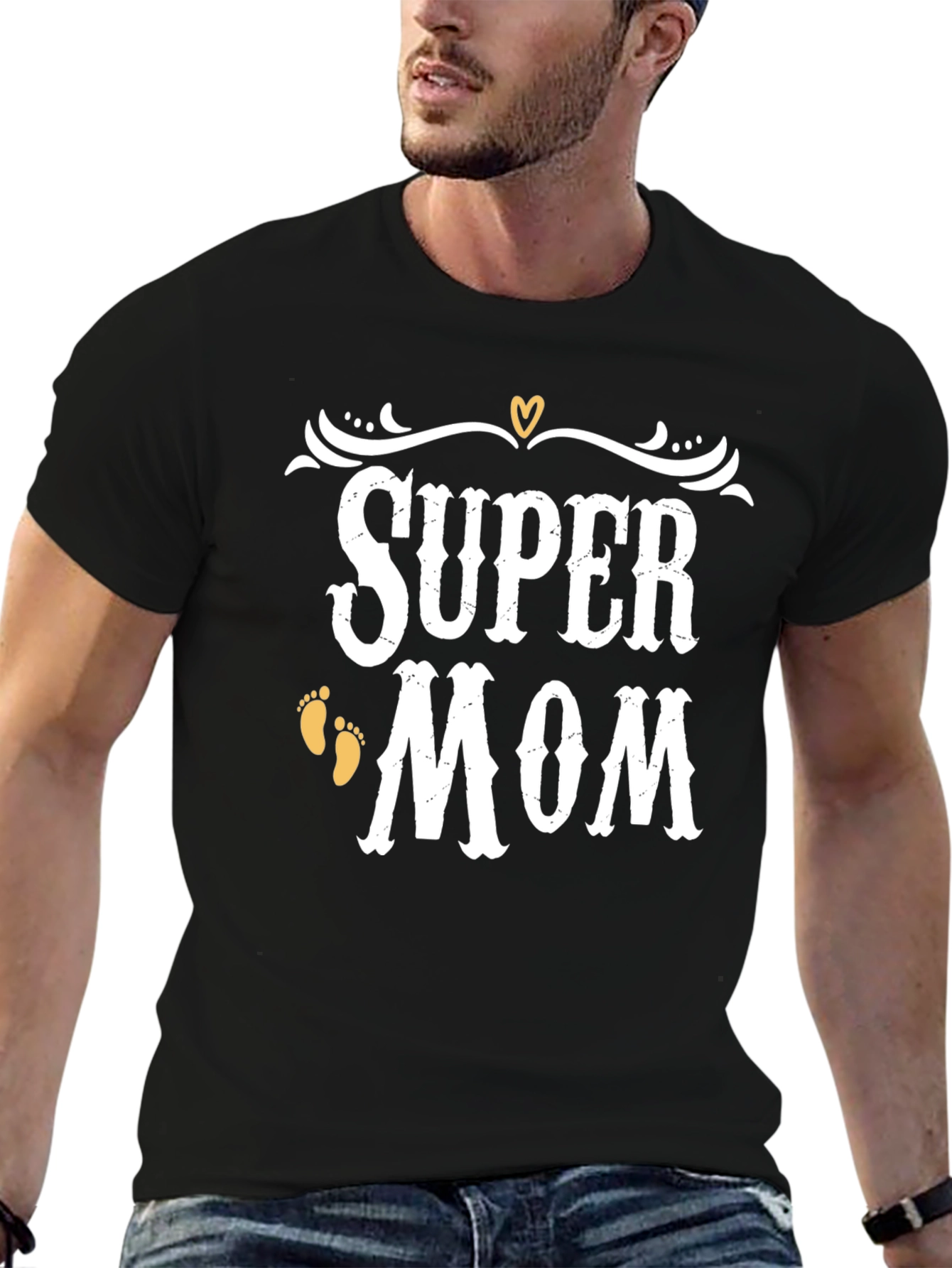 Super Mom Graphic T-Shirt