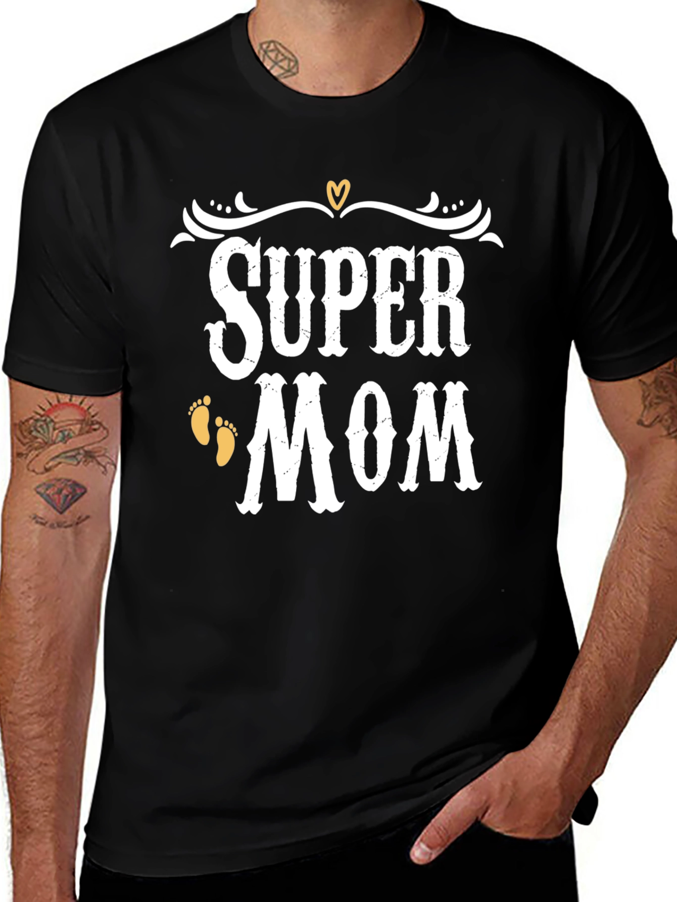 Super Mom Graphic T-Shirt