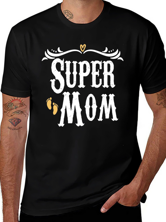 Super Mom Graphic T-Shirt