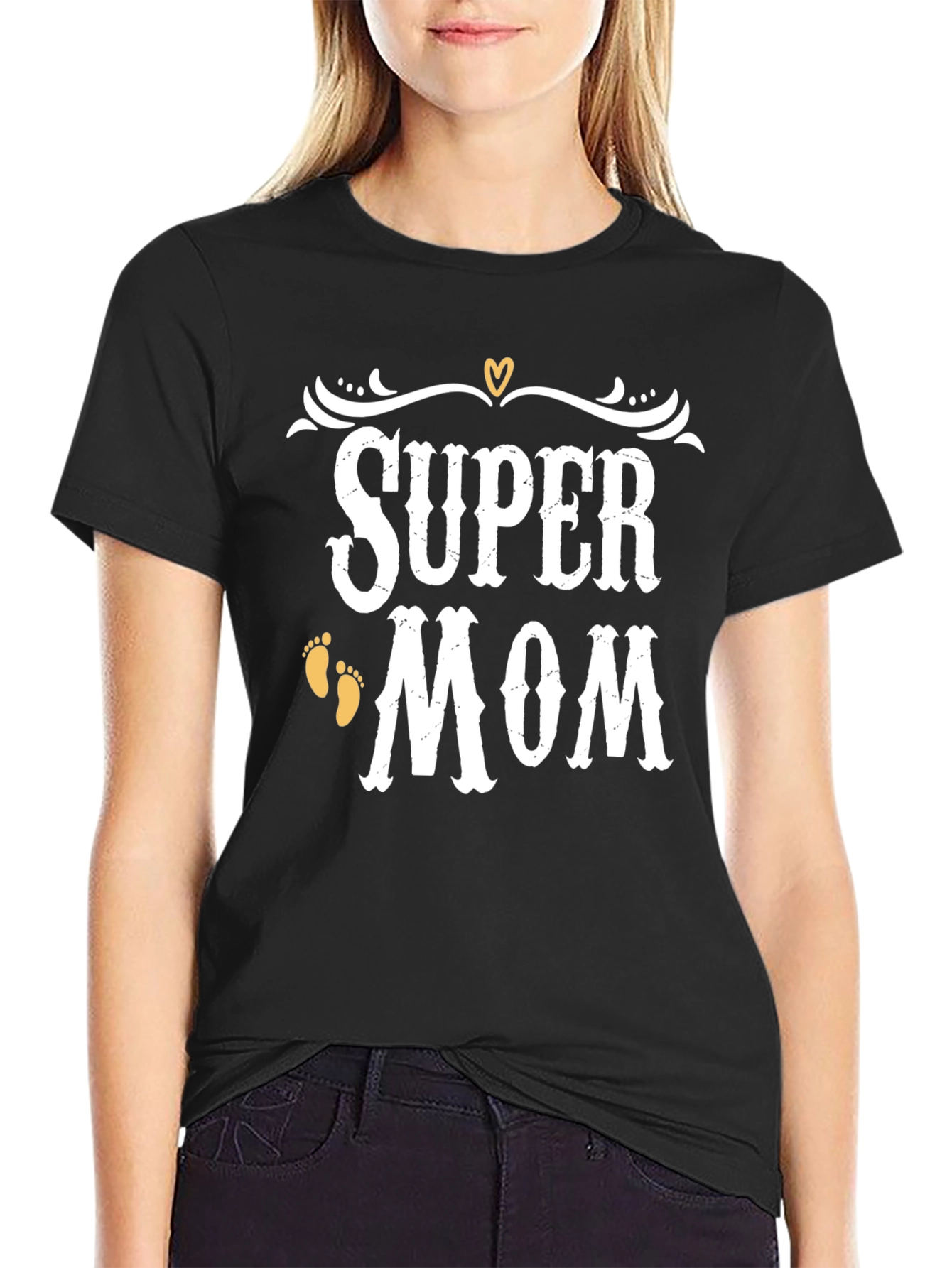Super Mom Graphic T-Shirt