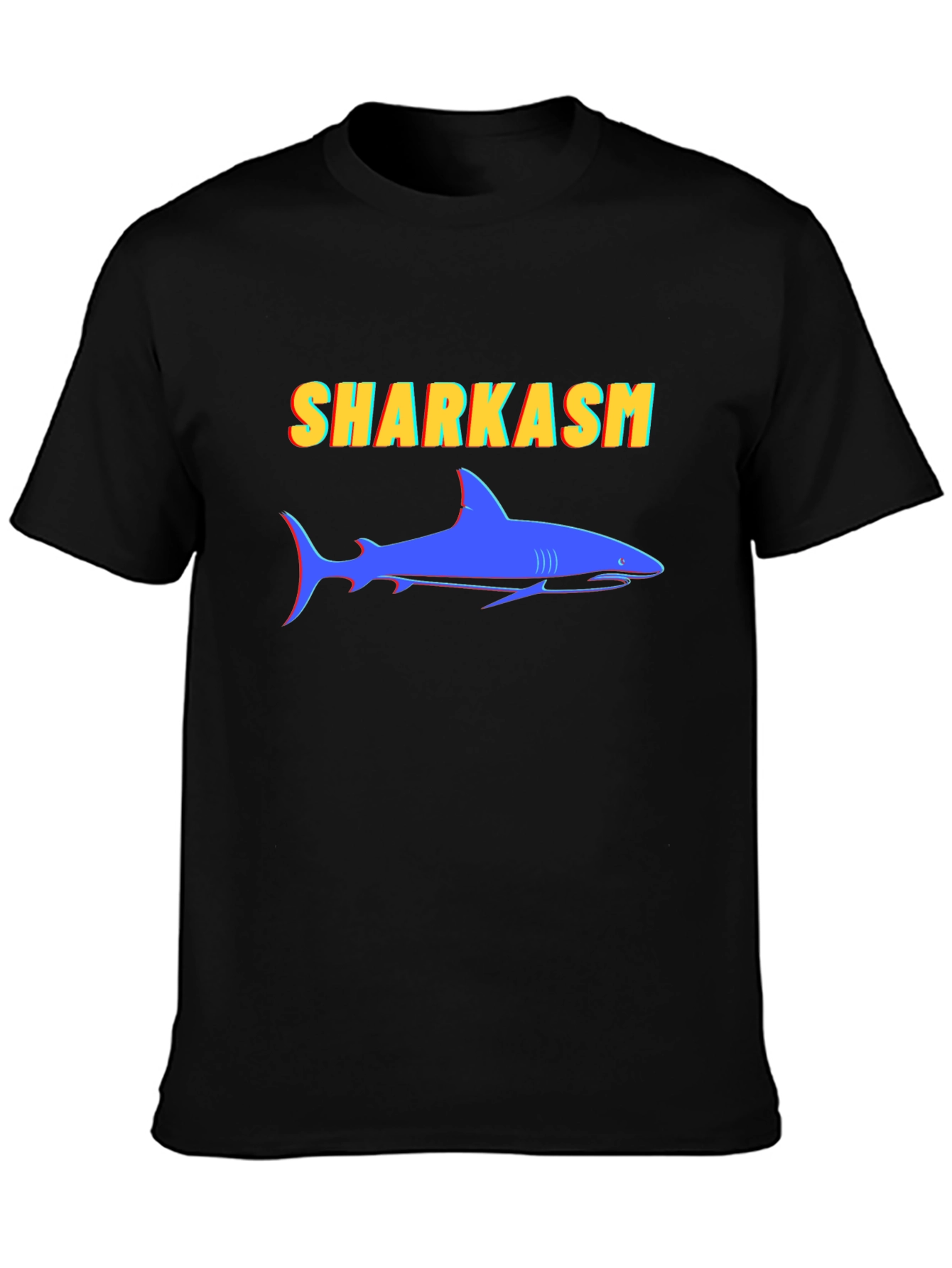 Sharkasm Graphic Tee - Funny Shark T-Shirt