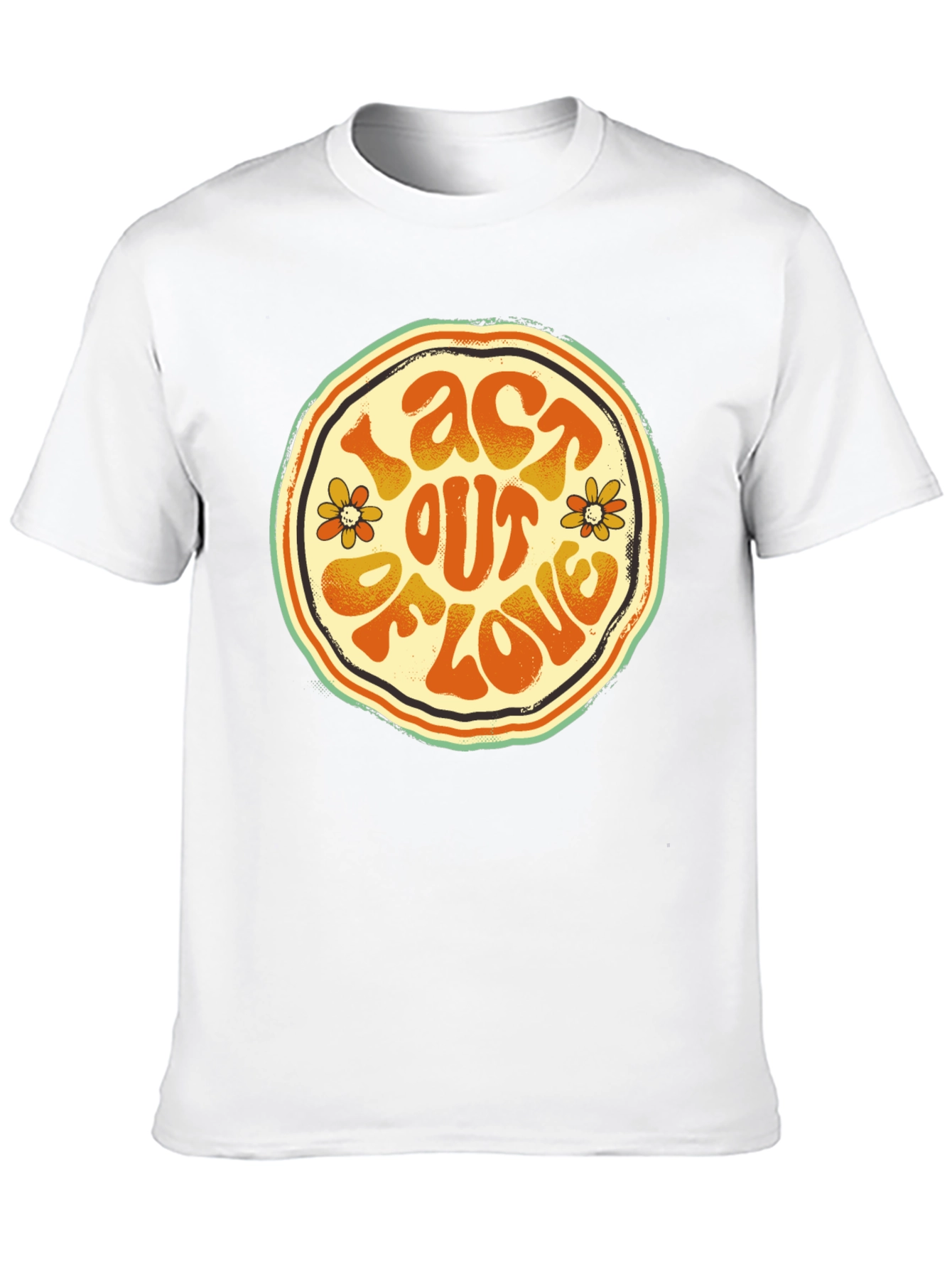 Act Out Of Love Retro Graphic Tee
