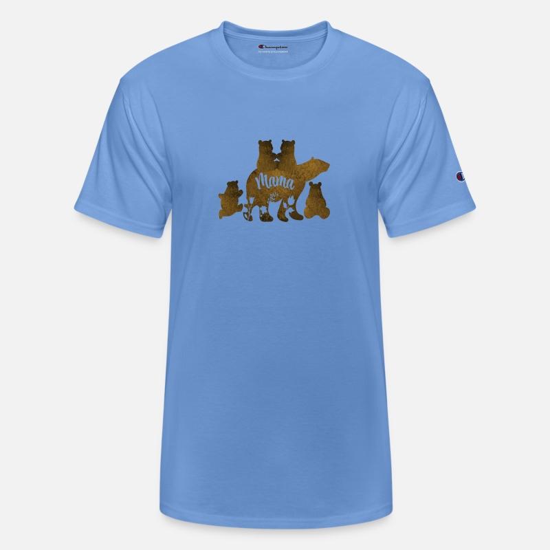 Mama Bear With 4 Cubs Mom of Four Children Gift