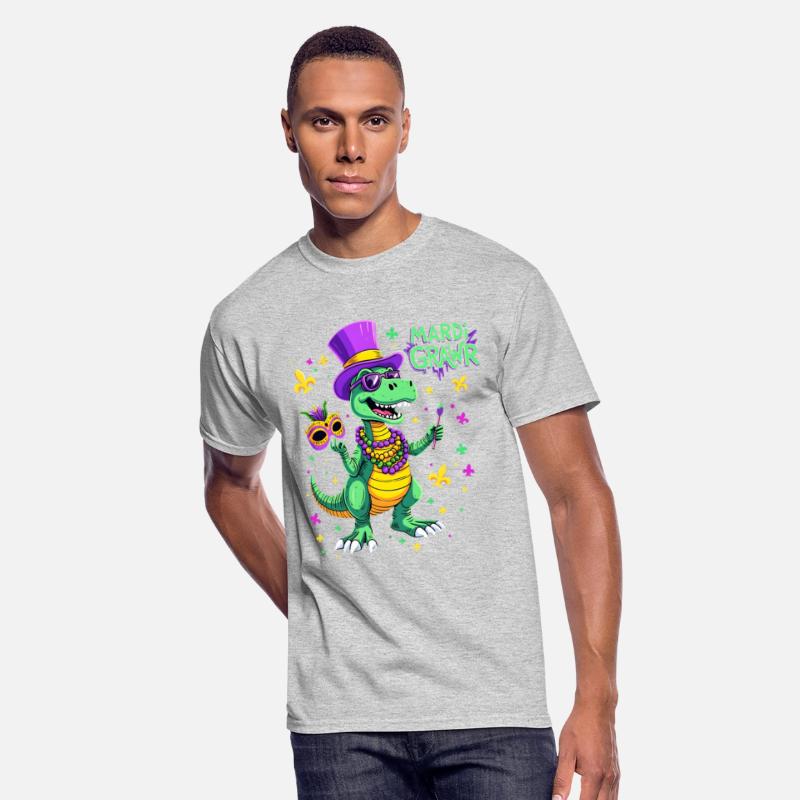 Mardi Grawr t rex Dinosaur Toddler Boys Kids Mardi