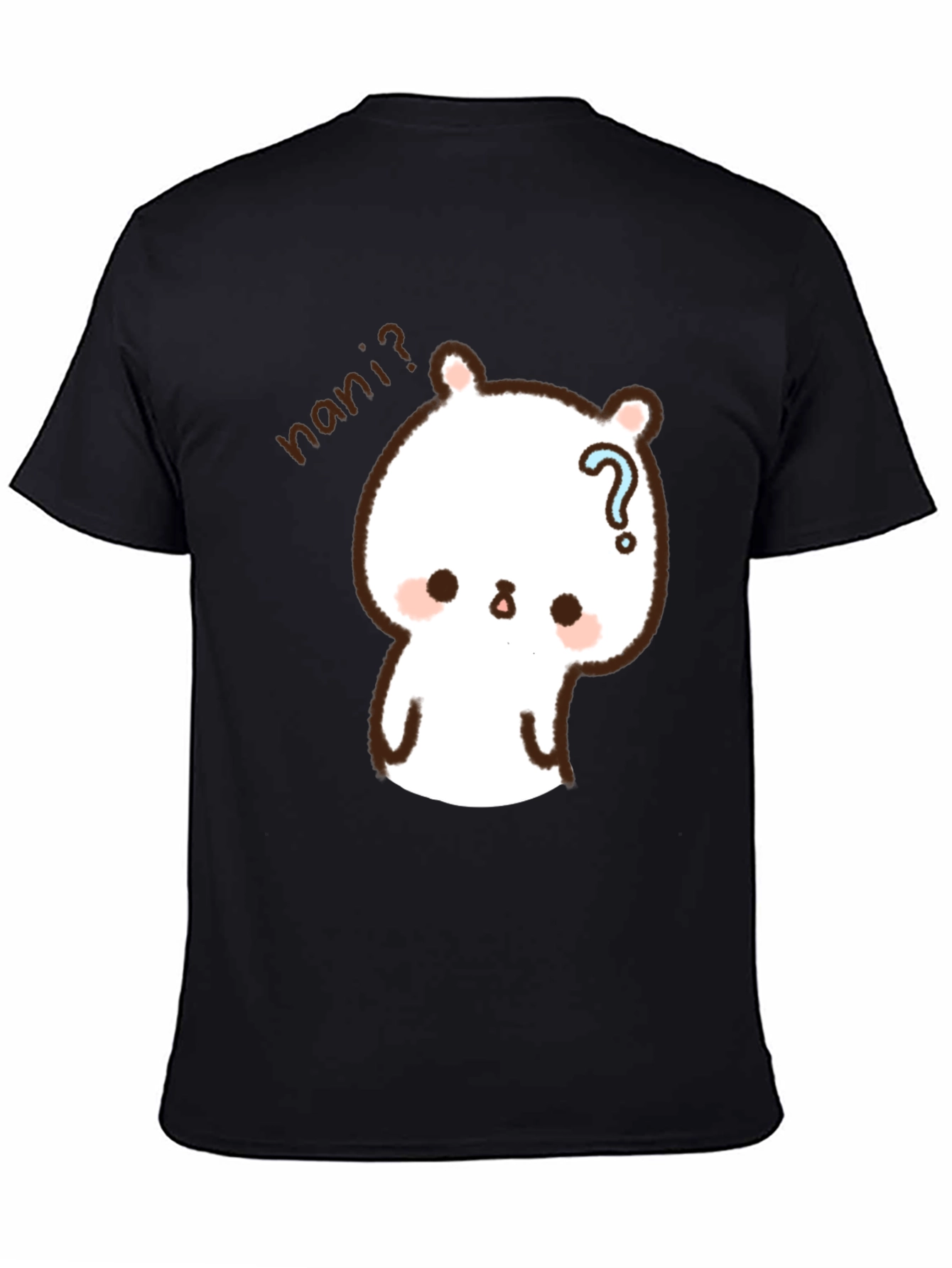 Cute Anime Bear T-Shirt - Nani? Graphic Tee