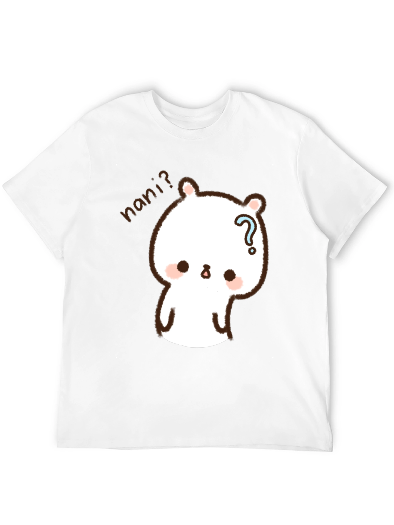 Cute Anime Bear T-Shirt - Nani? Graphic Tee