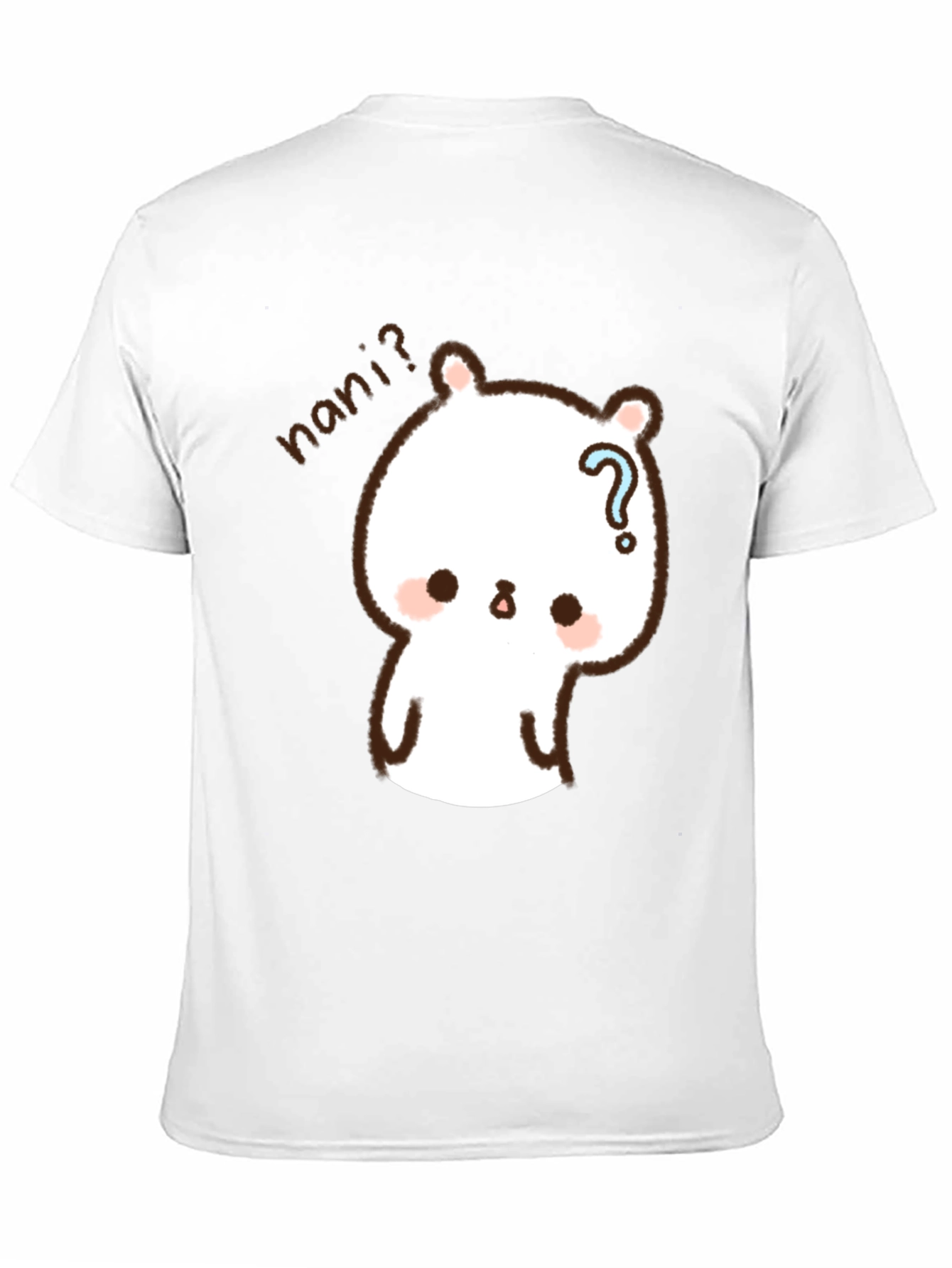 Cute Anime Bear T-Shirt - Nani? Graphic Tee