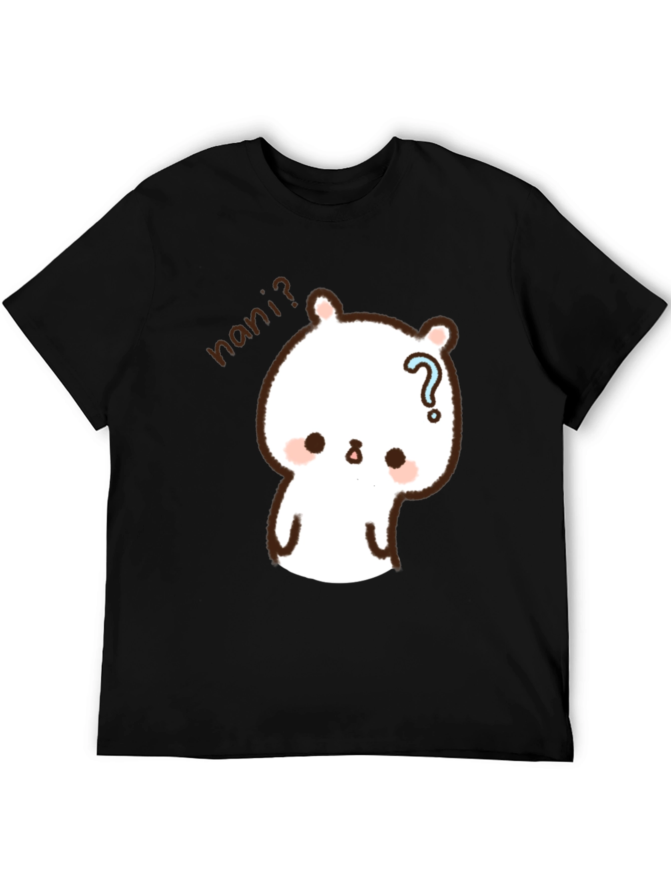 Cute Anime Bear T-Shirt - Nani? Graphic Tee