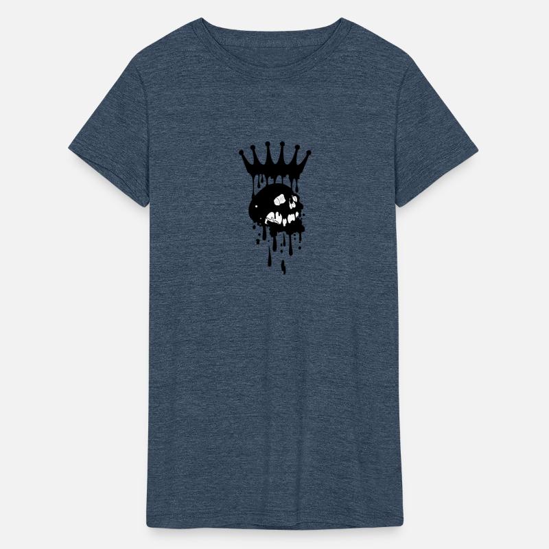 MELTING SKULL WITH MELTING CROWN