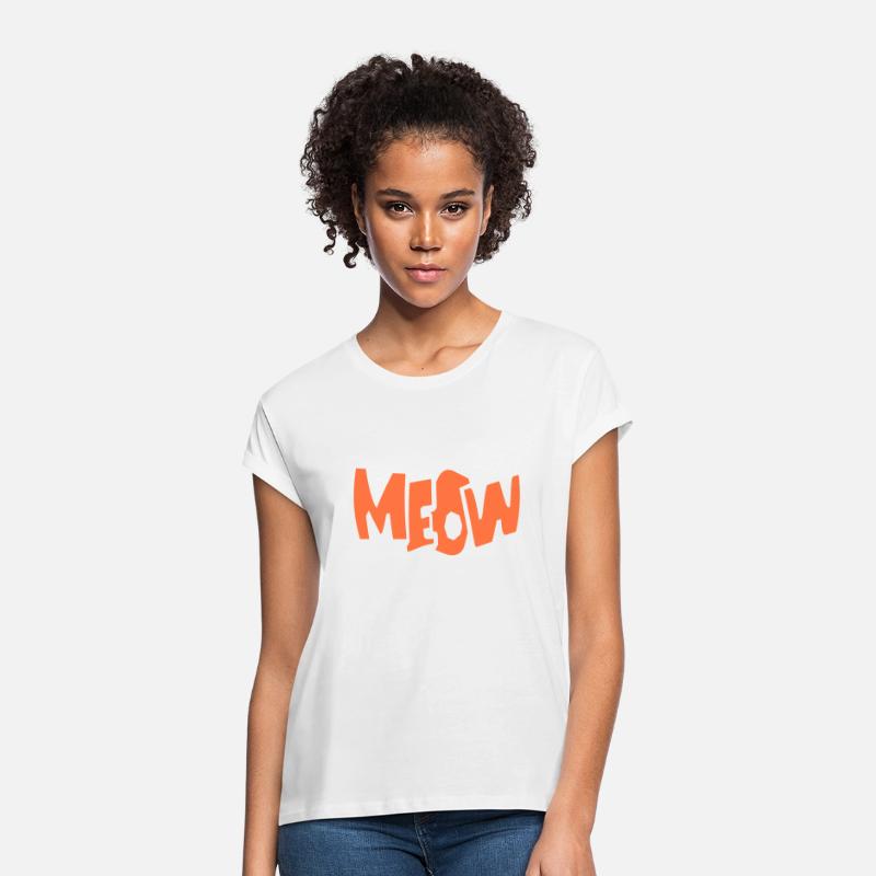 Meow Cat Speech Bubble Cartoon Text Quote Letters