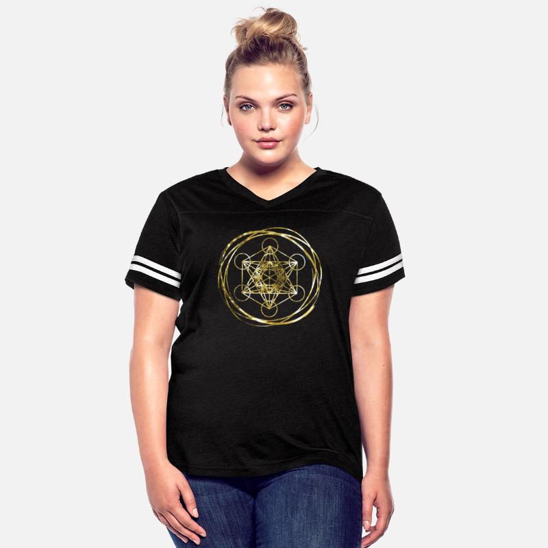Metatrons Cube Gold sacred geometry